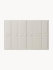 Modularer Drehtürenschrank Charlotte, 300 cm Breite, mehrere Varianten, Korpus: Spanplatte, melaminbeschi, Beige, Basic Interior, B 300 x H 200 cm