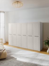 Modularer Drehtürenschrank Charlotte, 300 cm Breite, mehrere Varianten, Korpus: Spanplatte, melaminbeschi, Beige, Basic Interior, B 300 x H 200 cm