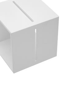 Kleine Wandleuchte Lorum, Lampenschirm: Aluminium, Weiß, B 10 x H 10 cm