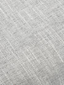 Pouf Adrian, Tissu gris clair, larg. 90 x prof. 90 cm