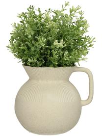 Vase Chysocolla aus Porzellan, Porzellan, Beige, 17 x 15 cm