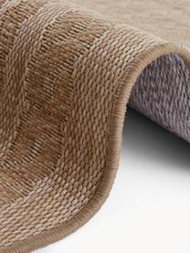 In- & outdoor vloerkleed Limonero in jute look, 100% polypropyleen, Beige, B 80 x L 150 cm (maat XS)