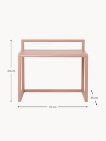 Holz-Kinderschreibtisch Little Architect, Eschenholz, Eschenholzfurnier, Mitteldichte Holzfaserplatte (MDF)

Dieses Produkt wird aus nachhaltig gewonnenem, FSC®-zertifiziertem Holz gefertigt., Hellrosa, B 70 x T 45 cm