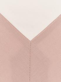Set lenzuola in percalle Plein, Tessuto: percalle Il percalle è un, Rosa, bianco latteo, 260 x 295 cm + 2 federe 50 x 80 cm x lenzuola 180 x 200 cm