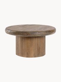 Table basse ronde en bois de manguier Lopez, tailles variées, Bois de manguier, enduit, Manguier, Ø 60 cm