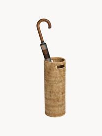 Handgefertigter Regenschirmständer Güle aus Rattan, Rattan, Beige, Ø 24 x H 53 cm