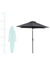 Parasol Siesta, Anthracite, noir