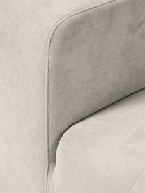Módulo central sofá Lena, Tapizado: tejido (88% poliéster, 12, Estructura: madera de pino, contracha, Patas: plástico, Tejido Off White, An 76 x F 106 cm