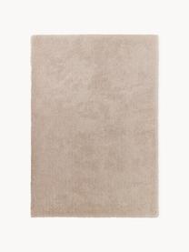 Flauschiger Hochflor-Teppich Leighton, Flor: Mikrofaser (100% Polyeste, Beige, B 120 x L 180 cm (Grösse S)