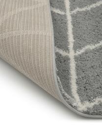 Hochflor-Teppich Cera in Grau/Creme, Flor: 100% Polypropylen, Grau, Cremeweiß, B 120 x L 180 cm (Größe S)