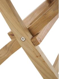 Dřevěná zahradní židle York, Broušené teakové dřevo, Teakové dřevo, Š 51 cm, V 86 cm