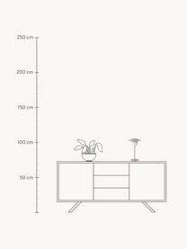 Mobilní stmívatelné venkovní LED svítidlo k zavěšení nebo postavení Ani, Starorůžová, bílá, Ø 22 cm, V 33 cm