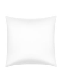 Housse de coussin 40x40 blanc Filomina, Blanc, noir