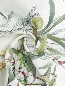 Povlak na polštář s květinovým potiskem Anjuli, 100 % bavlna, Bílá, více barev, Š 30 cm, D 50 cm