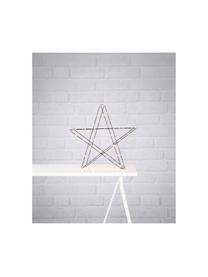 LED lichtobject Mystic, Gelakt metaal, Zwart, B 55 x H 55 cm