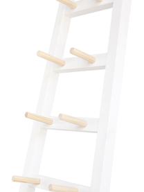 Perchero escalera Agun, Madera de pino lacada, Blanco, An 46 x Al 170 cm