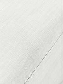 Modulárna pohovka s podnožkou s odnímateľnými poťahmi Russell (4-miestna), Lomená biela, Š 309 x H 206 cm