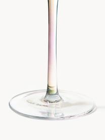 Verre à vin soufflé bouche éclat nacré Juno, 4 pièces, Verre, Transparent, Ø 9 x haut. 21 cm, 400 ml