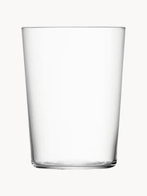 Vasos de cristal fino Gio, 6 uds., Vidrio, Transparente, Ø 9 x Al 12 cm, 560 ml