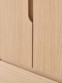 Szafa Cassy, 3-drzwiowa, Nogi: drewno dębowe Ten produkt, Drewno dębowe, S 148 x W 195 cm