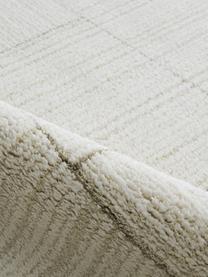 Tapis moelleux blanc Lawrence, Blanc naturel, beige