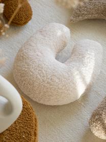 U-kussen Arch uit teddy, Bekleding: teddy (100% polyester), Gebroken wit, B 38 x L 42 cm