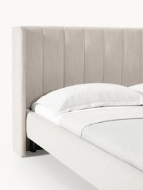 Čalouněná postel Dusk, Greige, Š 180 x D 200 cm