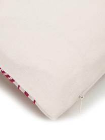 Housse de coussin 45x45 Noël Islay, Rouge, blanc crème