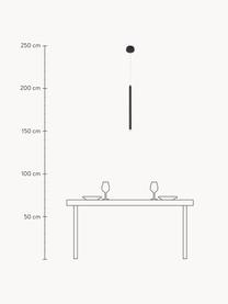 Lampa wisząca LED Trimle, Czarny, Ø 3 x 50 cm