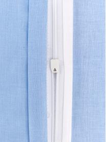 Linon-Bettwäsche Gradient mit Farbverlauf, Webart: Linon Dicht gewebtes, str, Blau, 135 x 200 cm