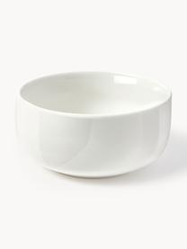 Vajilla de porcelana Nessa, 6 comensales (30 pzas.), Porcelana dura de alta calidad, esmaltada, Blanco Off White brillante, 6 comensales (30 pzas.)