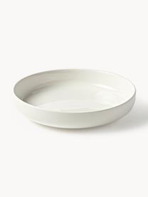 Vajilla de porcelana Nessa, 6 comensales (30 pzas.), Porcelana dura de alta calidad, esmaltada, Blanco Off White brillante, 6 comensales (30 pzas.)