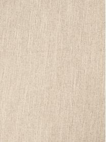 Hoekbank Melva (3-zits), Bekleding: 100% polyester Met 35.000, Frame: massief grenenhout, FSC-g, Poten: kunststof, Geweven stof beige, B 239 x D 143 cm, hoekdeel rechts
