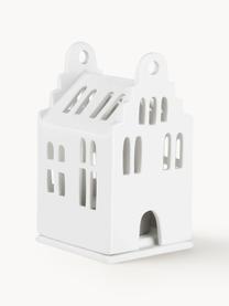 Porzellan-Lichthaus Living, H 11 cm, Porzellan, Weiss, B 7 x H 11 cm