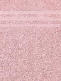 Tappeto bagno in tinta unita Gentle, Cotone, Rosa, Larg. 50 x Lung. 80 cm