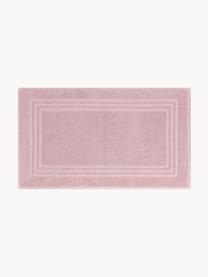 Eenkleurig badmat Gentle, 100% katoen, Lichtroze, B 50 x L 80 cm