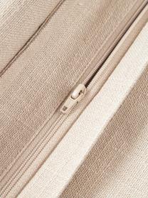 Katoenen kussenhoes Vicky, 100% katoen, Beige, B 50 x L 50 cm