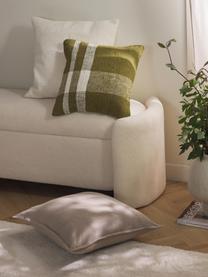 Baumwoll-Kissenhülle Vicky, 100 % Baumwolle, Beige, B 50 x L 50 cm