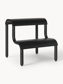 Tabouret en métal pour enfant Up Step, Métal, revêtement par poudre, Noir, larg. 34 x haut. 36 cm