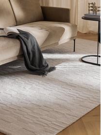 Tapis avec design à carreaux Kelsie, 100 % polyester, certifié GRS, Blanc, larg. 80 x long. 150 cm (taille XS)