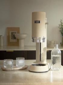 Waterbubbelset Carbonator Pro, Fles: glas, Lichtbeige, mat, Set met verschillende formaten