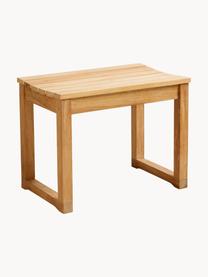 Banc en bois de teck Vega, Bois de teck, Teck, larg. 55 x haut. 43 cm