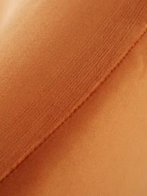 Fotel z aksamitu Freja, Tapicerka: aksamit (poliester) 30 00, Nogi: metal malowany proszkowo, Pomarańczowy aksamit, S 65 x G 72 cm