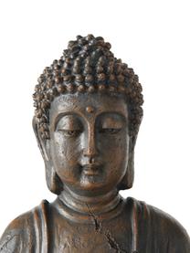 Decoratief object Buddha, Kunststof, Mangohoutkleurig, B 19 cm x H 30 cm