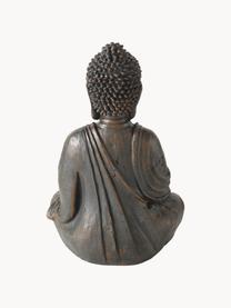 Oggetto decorativo Buddha, Materiale sintetico, Taupe, Larg. 19 x Alt. 30 cm