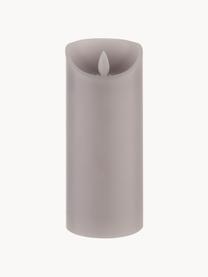 Set de velas LED Glowing Flame, 3 uds., Parafina, plástico, Tonos beige, Set de diferentes tamaños