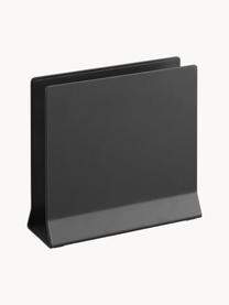 Supporto laptop in metallo Tower, Interno: plastica, Nero opaco, Larg. 16 x Alt. 15 cm