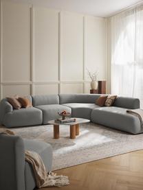 Modulares Ecksofa Sofia (4-Sitzer), Bezug: 100 % Polypropylen Der ho, Gestell: Fichtenholz, Spanplatte, , Füße: Kunststoff Das in diesem , Webstoff Grau, B 319 x T 298 cm, Eckteil rechts