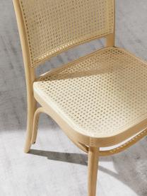 Dřevěná židle s vídeňskou pleteninou Franz, Světlé dřevo, Š 48 cm, V 89 cm