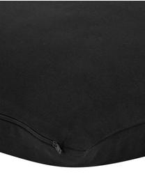 Housse de coussin noire Mads, Noir